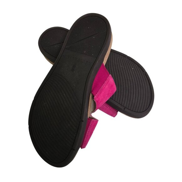 Revitalign Orthotic Suede Slide Sandals Lucy Stud Pink Size 10D(Extra Wide) - Picture 8 of 11